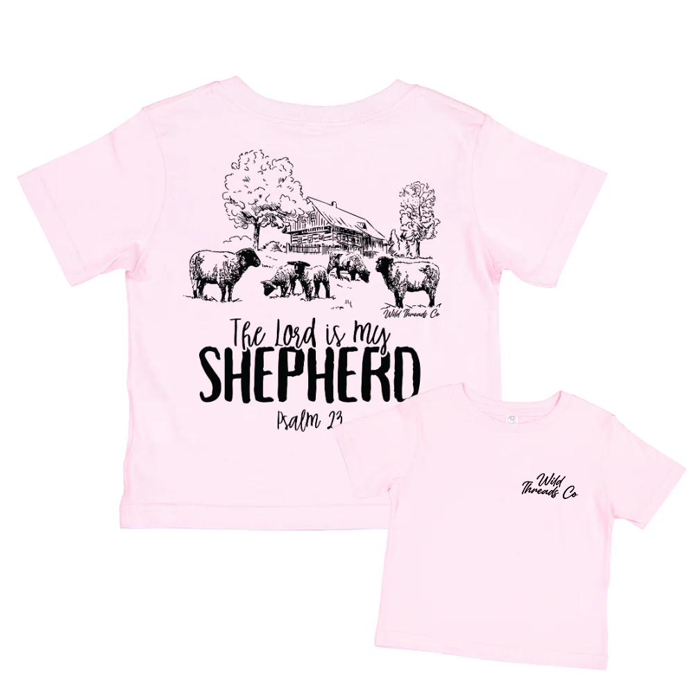 The Lord Is My Shepherd Simple Tee - Image 3